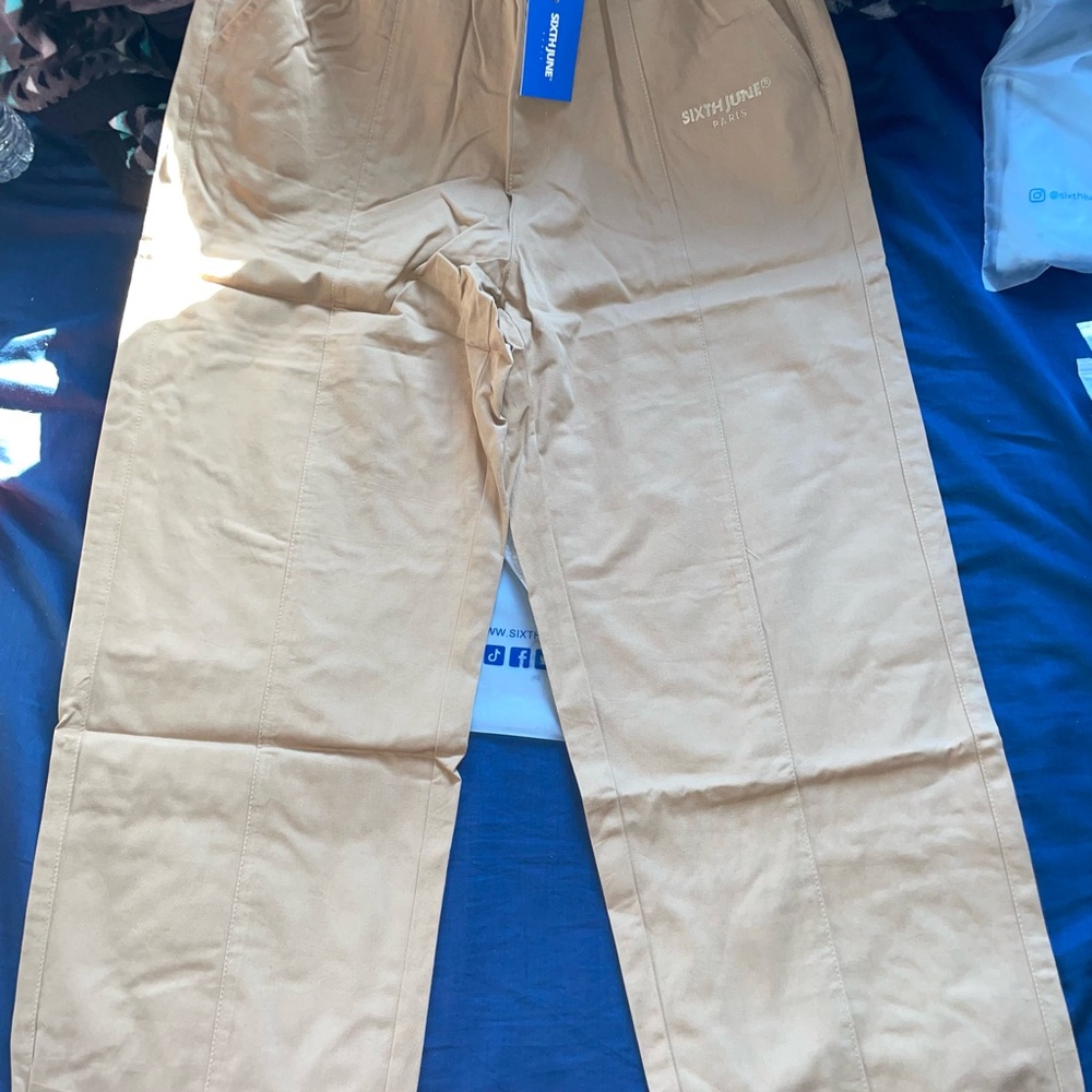Large Sixth June Tan Pants